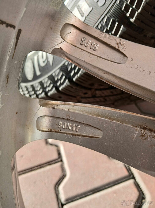 Fiat Freemont – zimní alu kola 17″ – sada 17 – fotografie 4 z 10