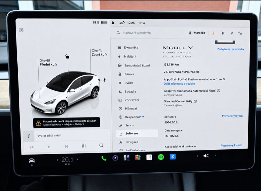 Tesla Model Y Long Range Dual Motor 378 kW, Berlín – fotografie 23 z 28