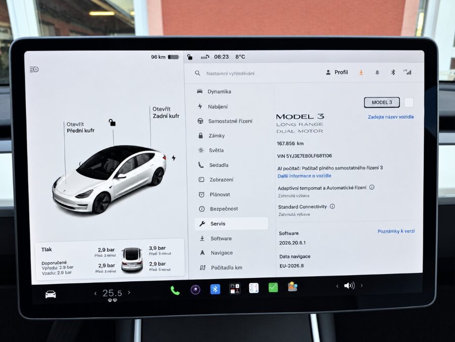 Tesla Model 3 Long Range Dual Motor 350 kW – fotografie 19 z 26