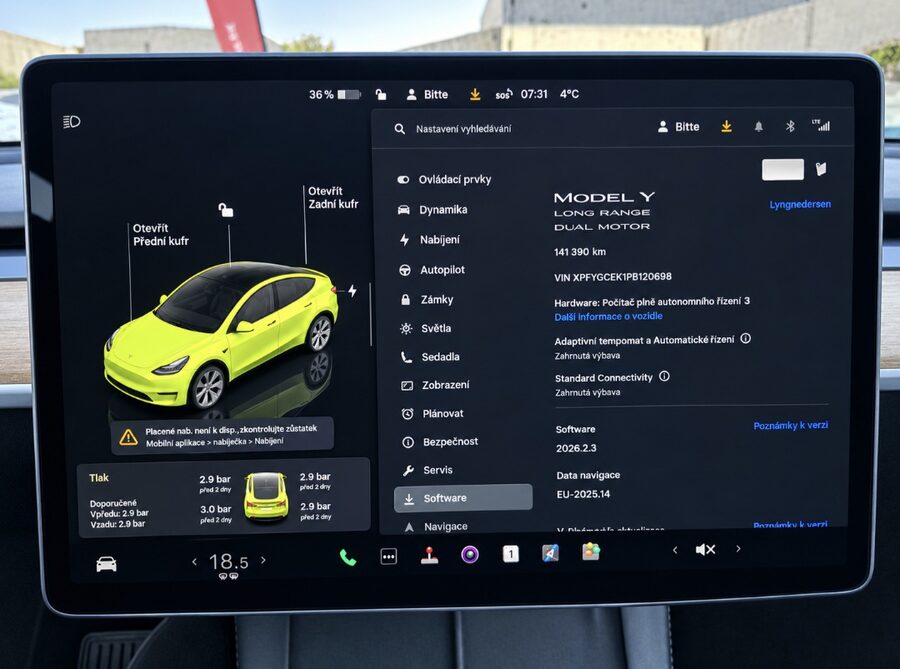 Tesla Model Y Long Range Dual Motor, Berlín, tažné zařízení – fotografie 26 z 28