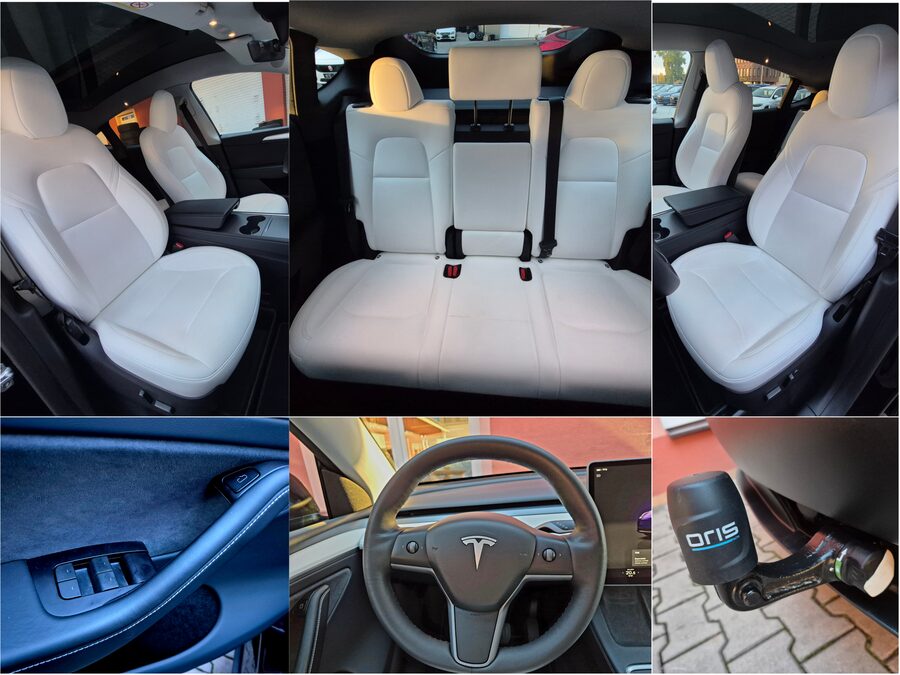 Tesla Model Y Long Range Dual Motor 378 kW, Berlín, EAP, tažné zařízení – fotografie 25 z 26