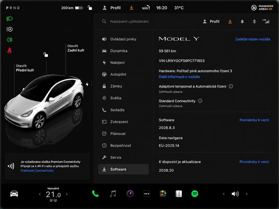 Tesla Model Y Standard plus RWD 220 kW – fotografie 23 z 25