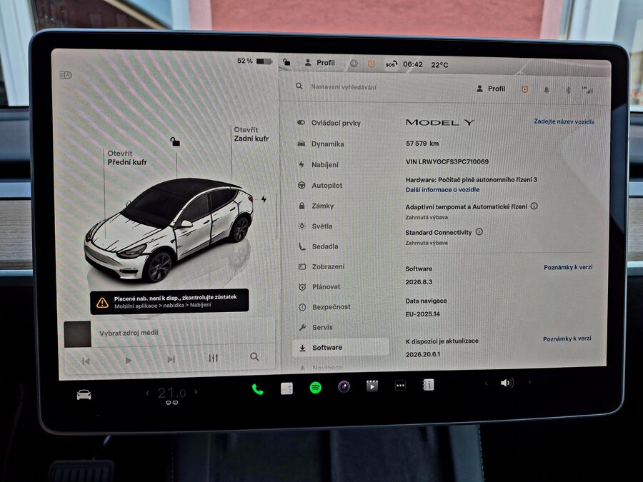 Tesla Model Y Standard plus RWD 220kW TAŽNÉ – fotografie 21 z 27