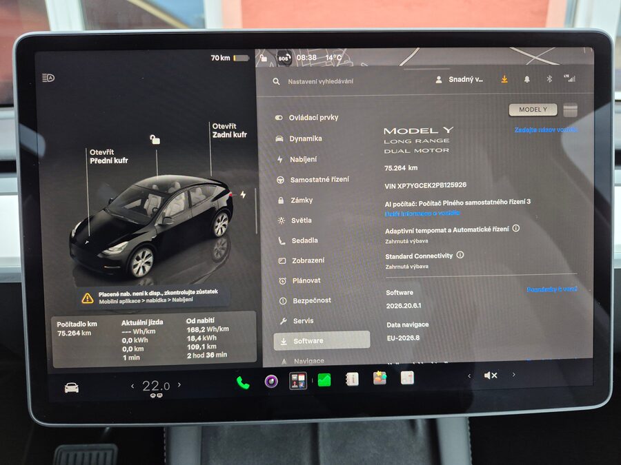 Tesla Model Y Long Range Dual Motor 378 kW, Berlín, tažné zařízení – fotografie 22 z 27