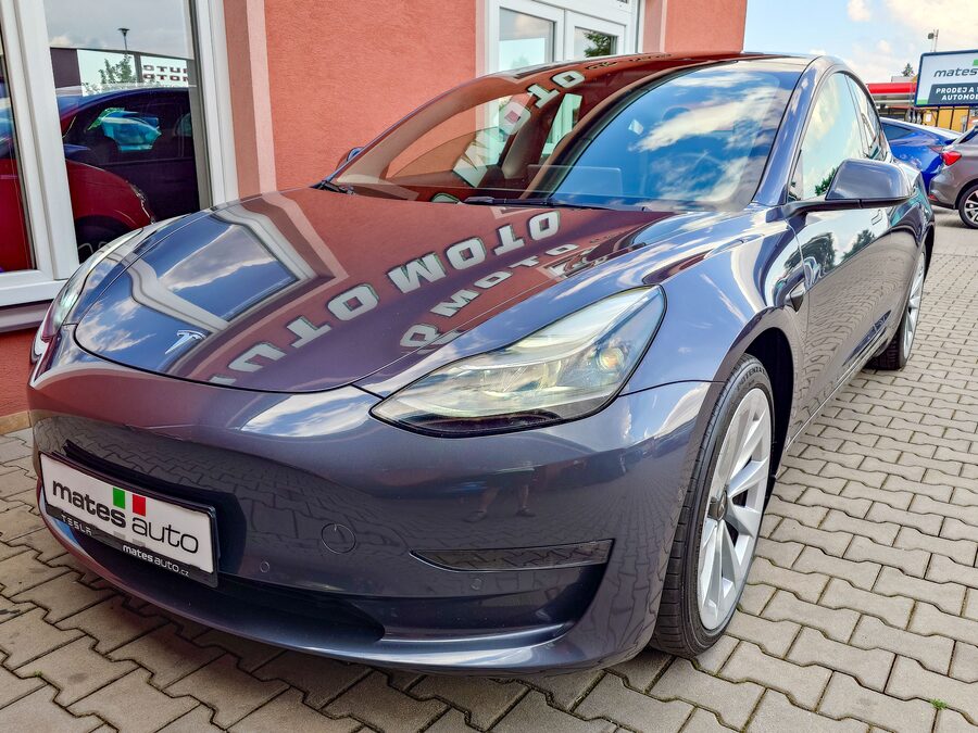Tesla Model 3 Long Range Dual Motor 366 kW, acceleration boost, 2022