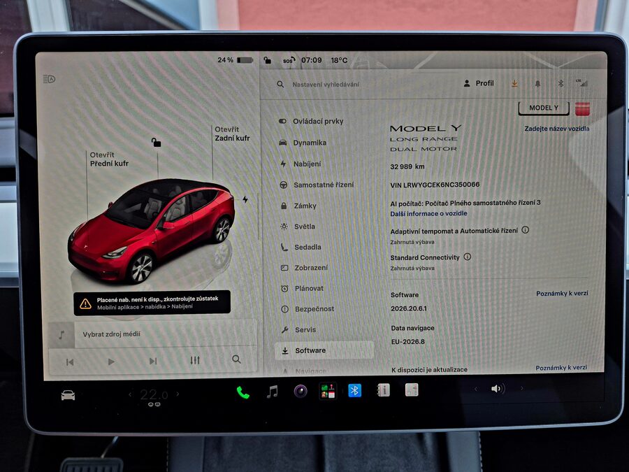 Tesla Model Y Long Range Dual Motor 378 kW – fotografie 25 z 27