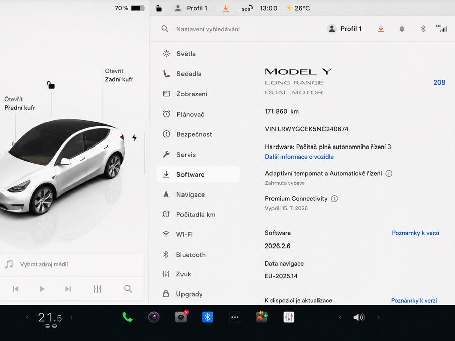 Tesla Model Y Long Range Dual Motor 378 kW – fotografie 22 z 26